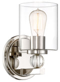 Studio 5 One Light Bath in Polished Nickel