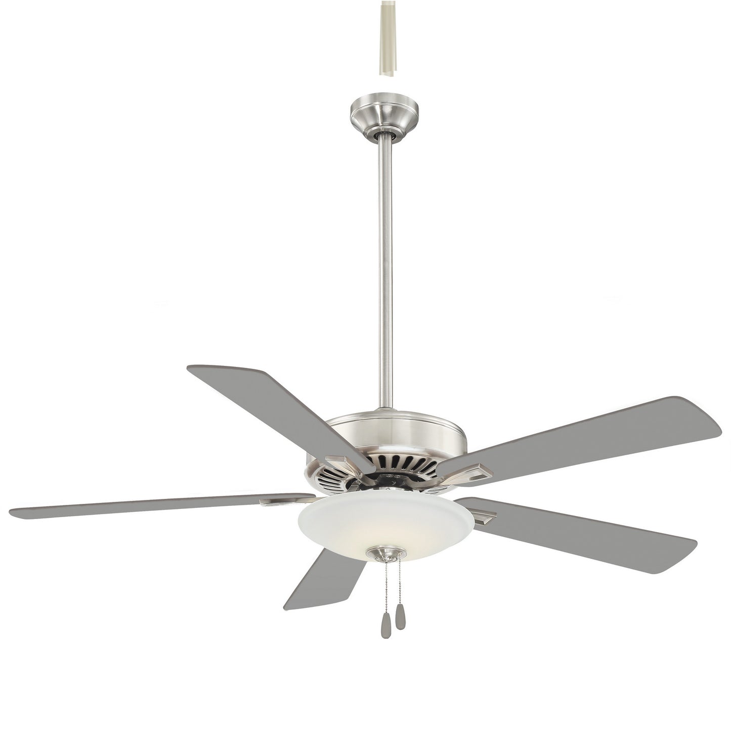 Contractor Uni-Pack LED 52"Ceiling Fan in Polished Nickel