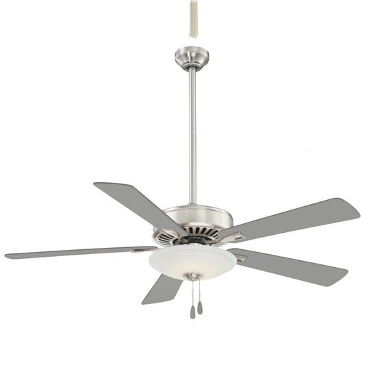 Contractor Uni-Pack LED 52"Ceiling Fan in Polished Nickel