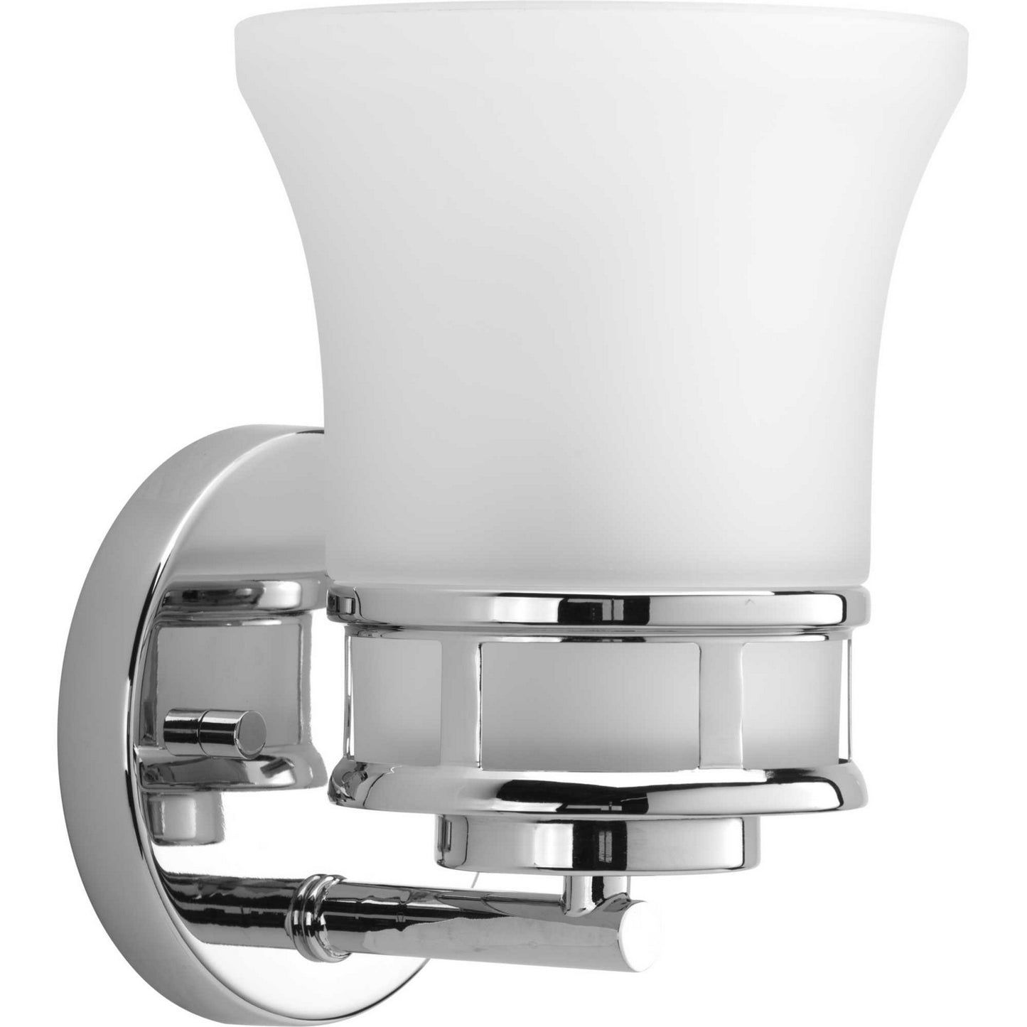 Cascadia One Light Bath in Polished Chrome