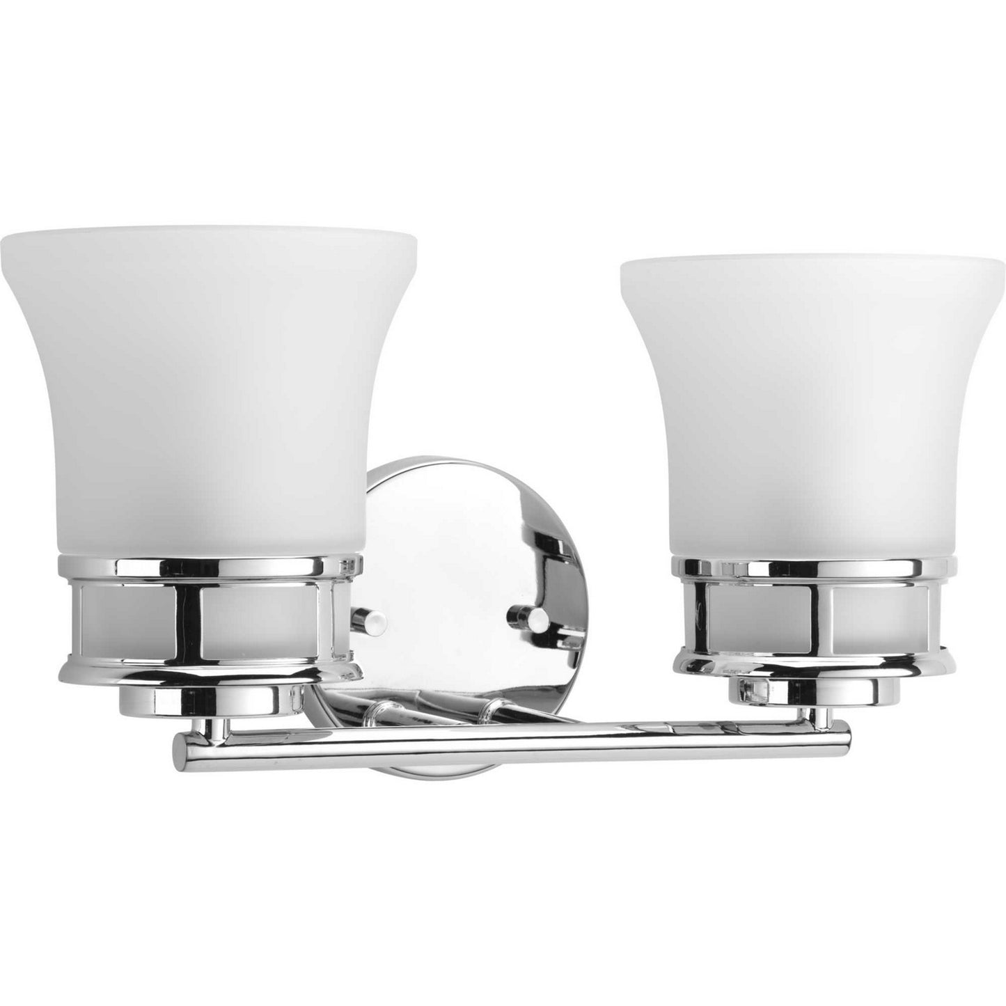 Cascadia Two Light Bath in Polished Chrome