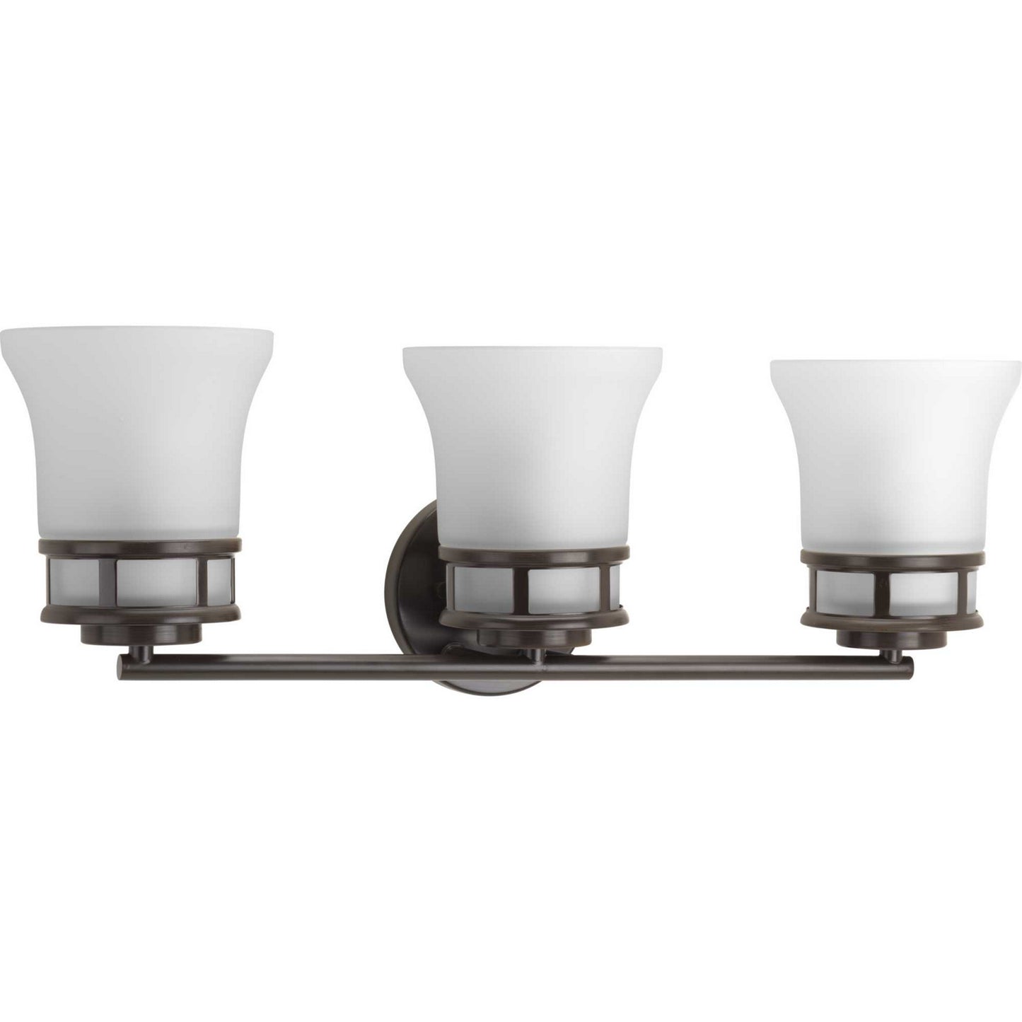 Cascadia Three Light Bath in Antique Bronze