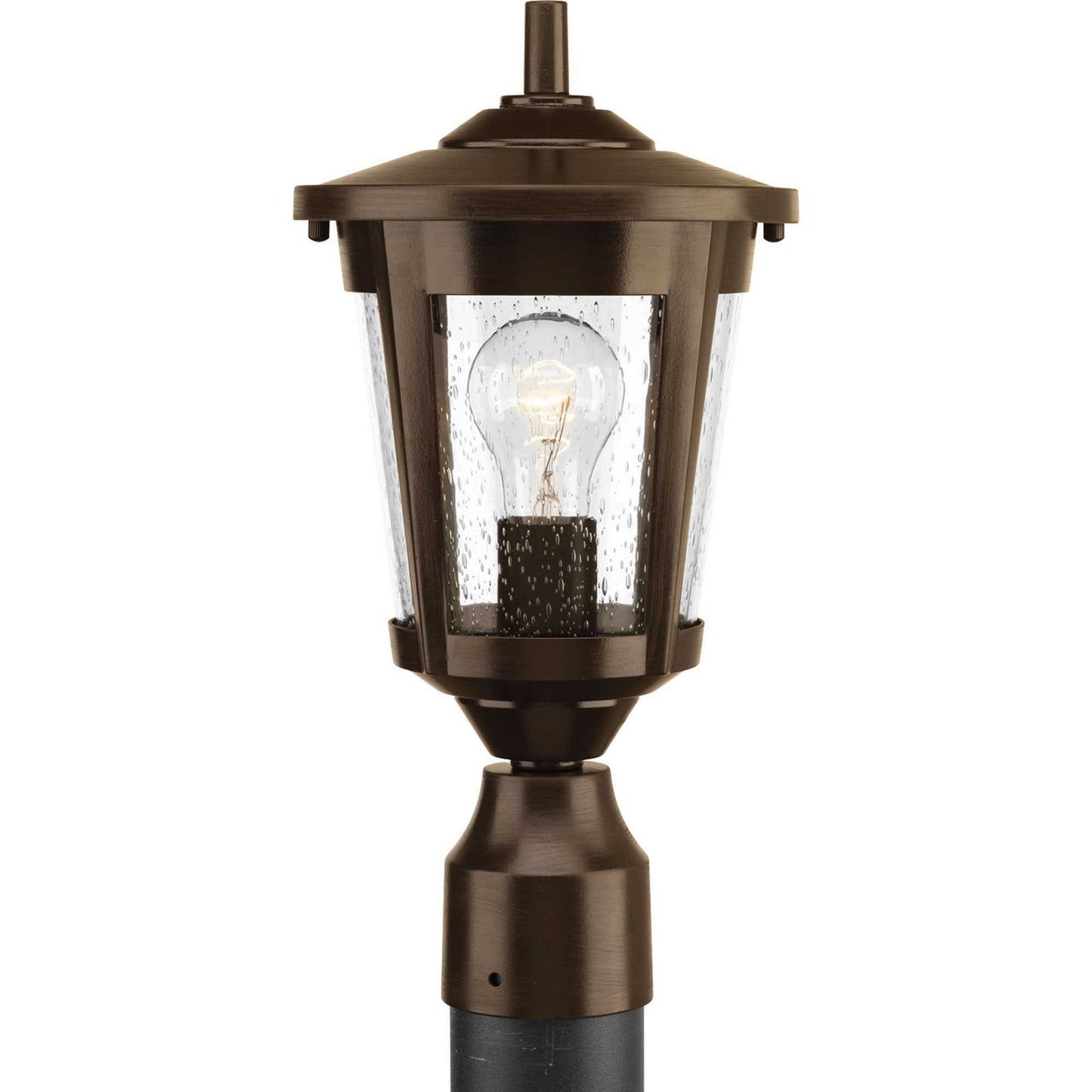 East Haven One Light Post Lantern in Antique Bronze