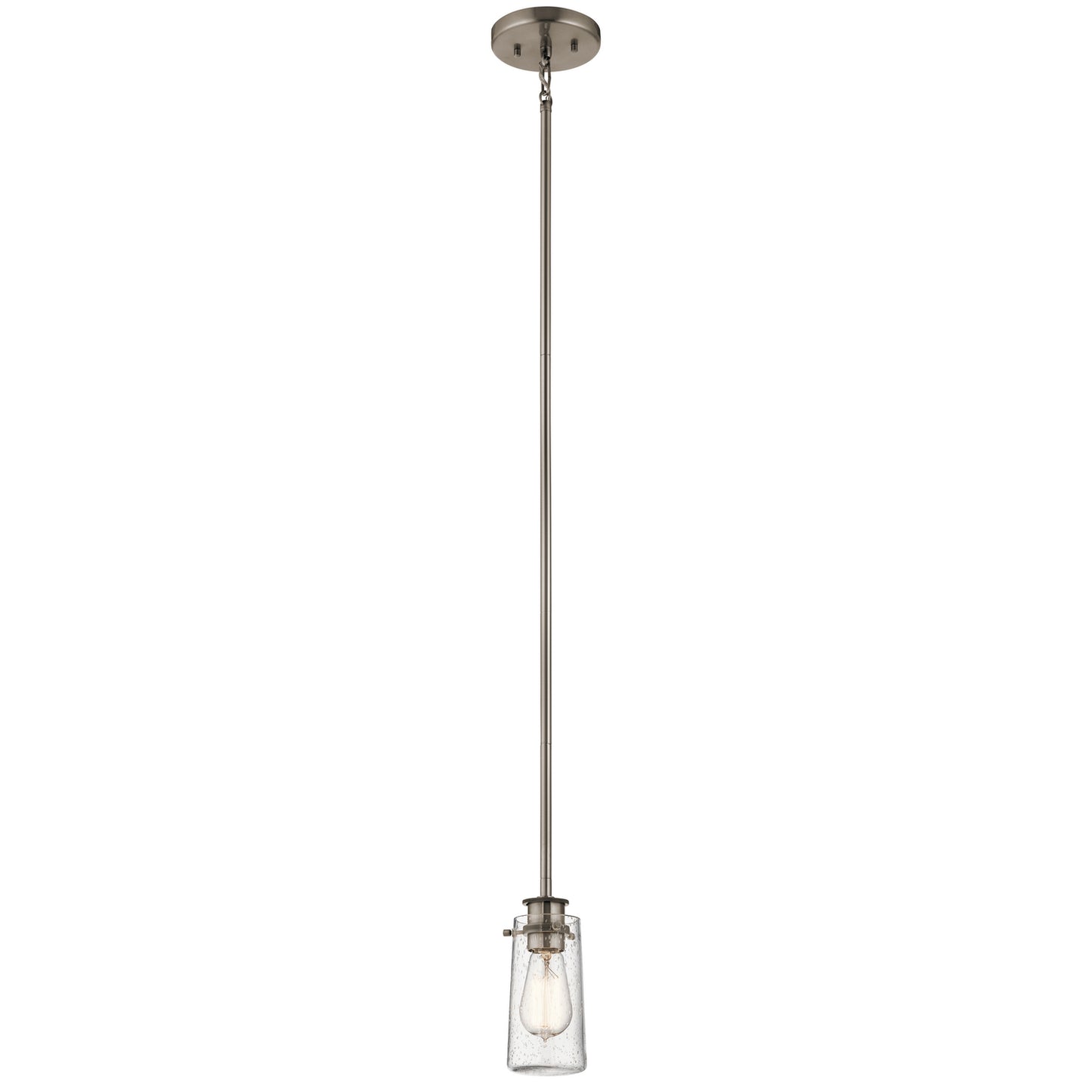 Braelyn One Light Mini Pendant in Classic Pewter