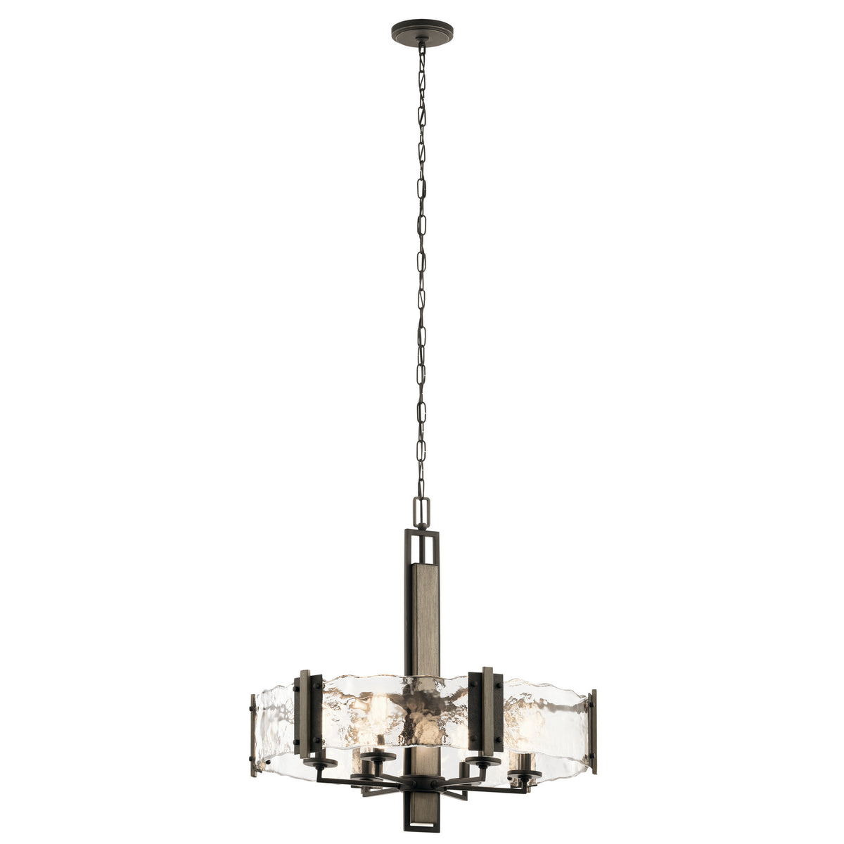 Aberdeen Six Light Chandelier in Olde Bronze