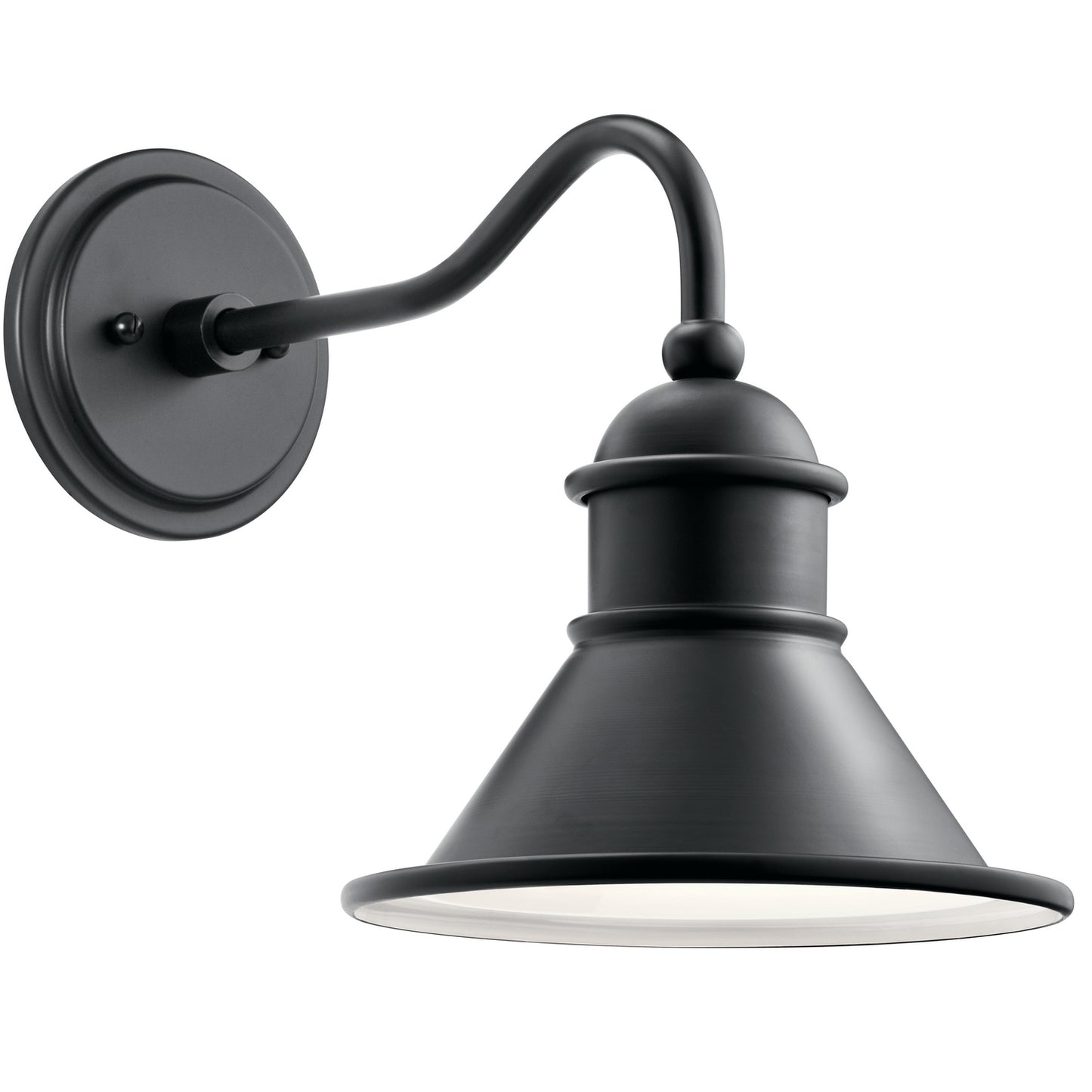 Northland One Light Outdoor Wall Mount in Black