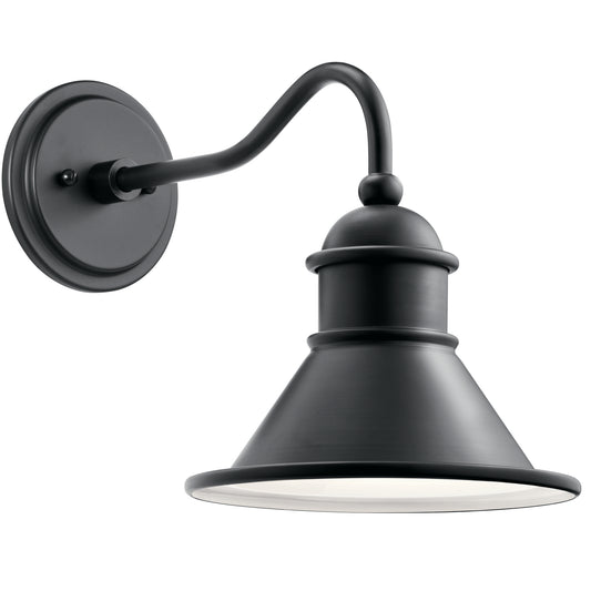 Northland One Light Outdoor Wall Mount in Black