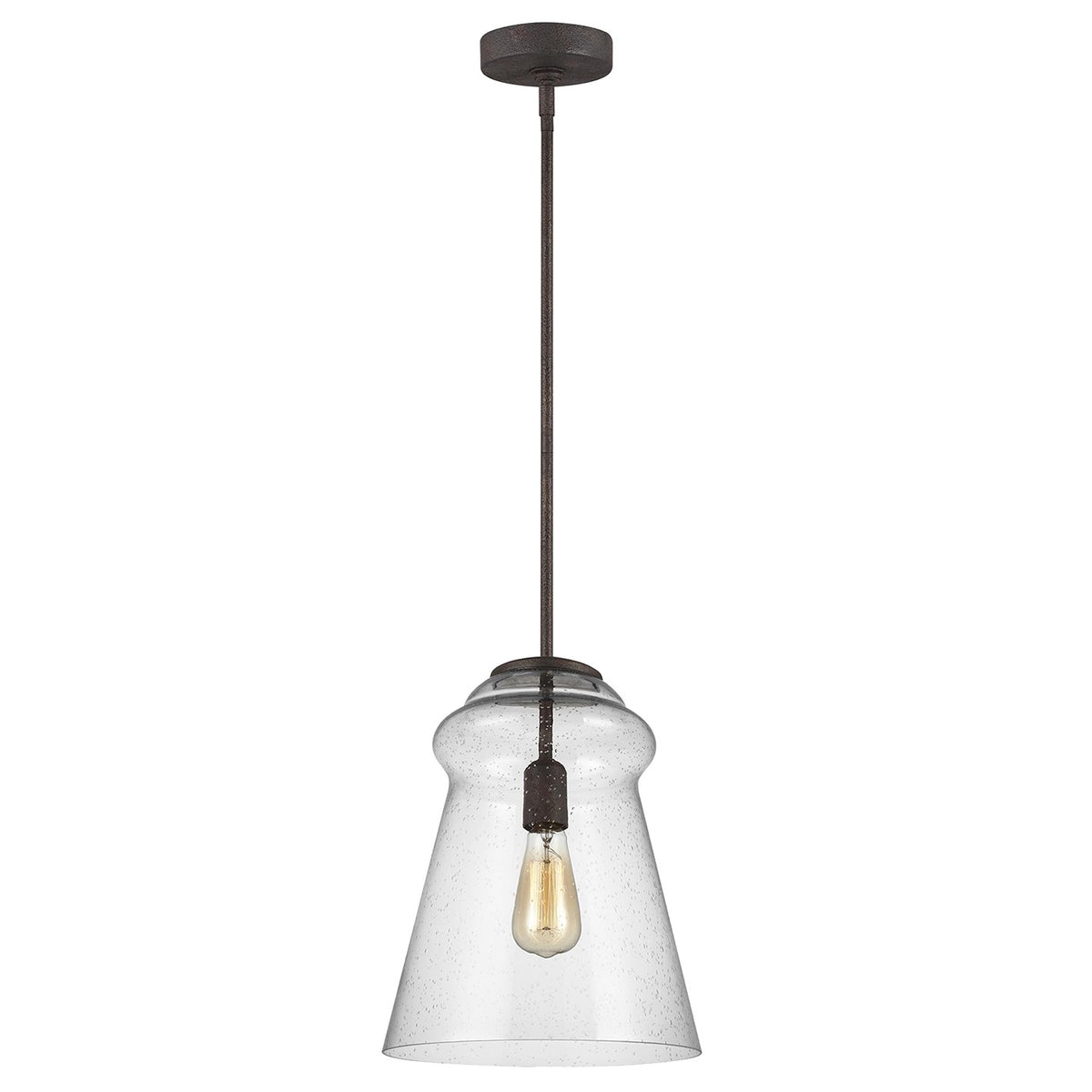 Generation Lighting - P1459DWI - One Light Pendant - Loras - Dark Weathered Iron