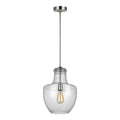 Baylor One Light Pendant in Satin Nickel