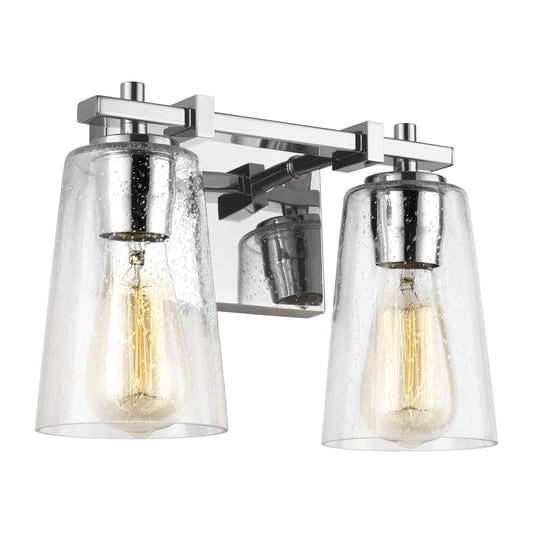 Mercer Two Light Vanity in Chrome