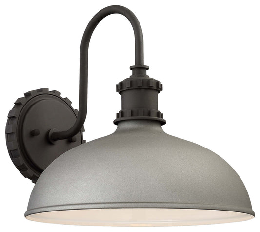 Escudilla One Light Outdoor Wall Mount in Sand Silver