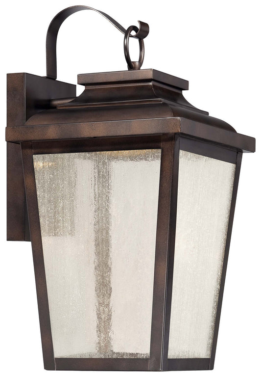 Irvington Manor LED Outdoor Wall Mount in Chelsea Bronze