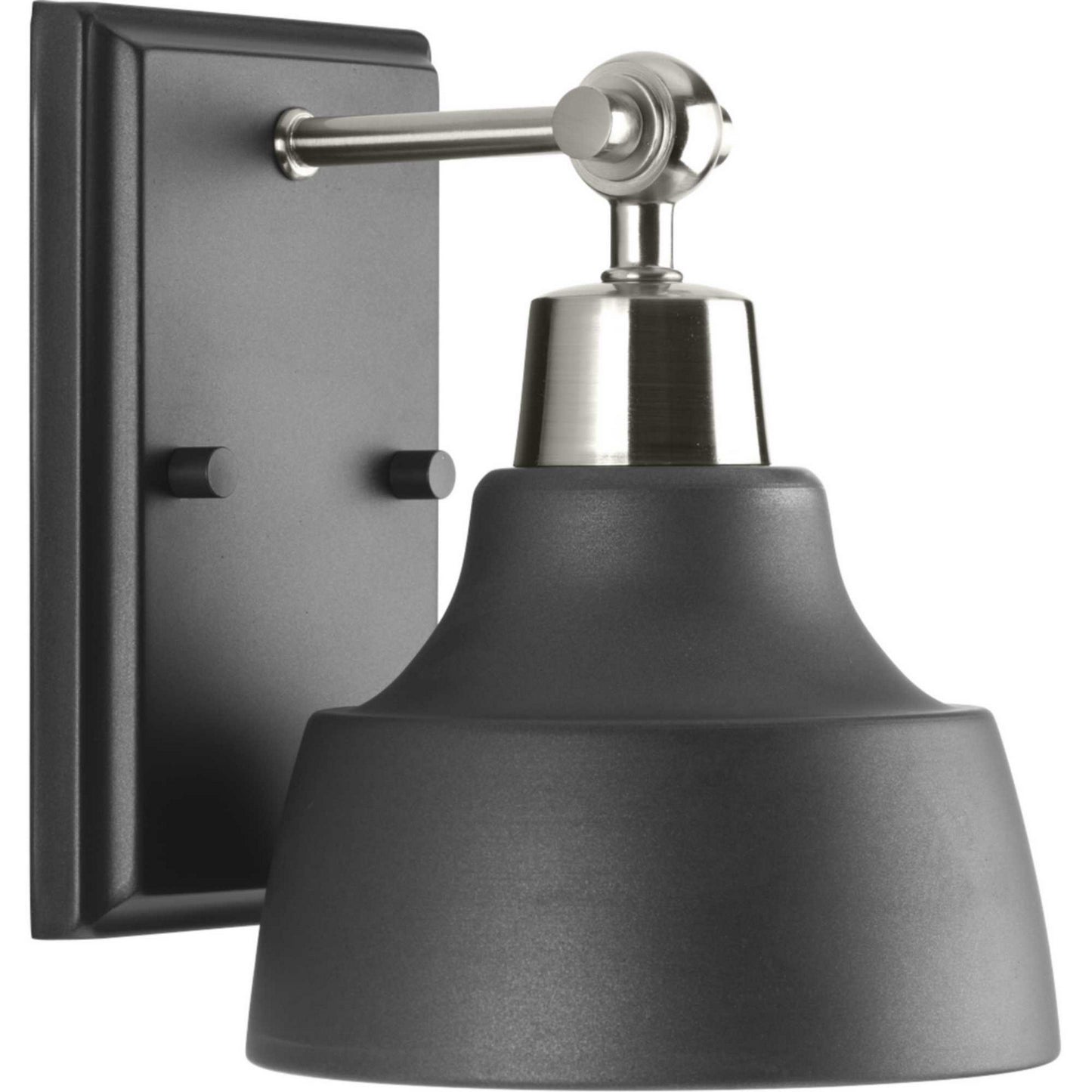 Bramlett One Light Bath in Brushed Nickel