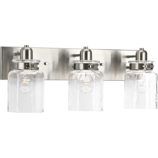 Calhoun Three Light Bath in Brushed Nickel