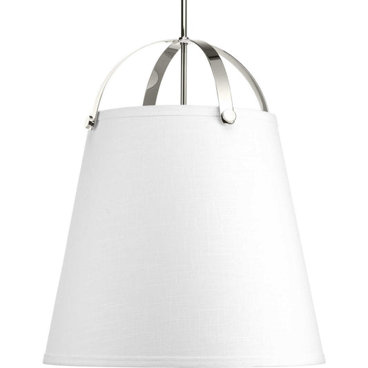Galley Three Light Pendant in Polished Nickel