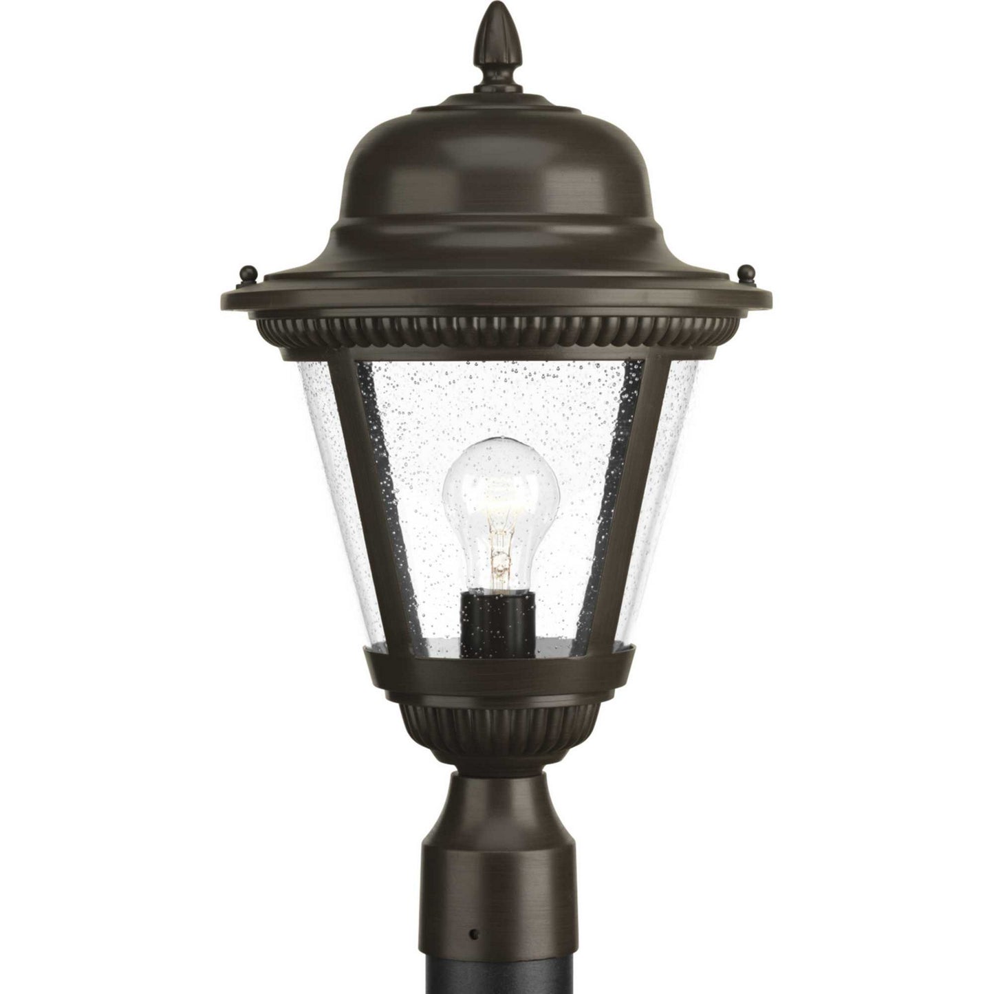 Westport One Light Post Lantern in Antique Bronze