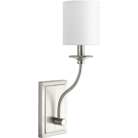 Bonita One Light Wall Sconce in Brushed Nickel