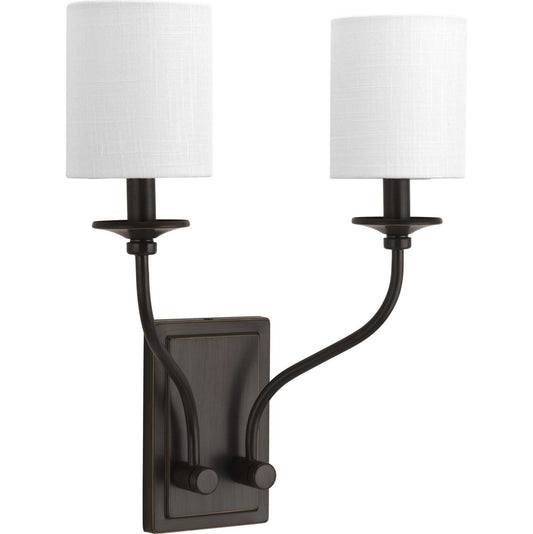 Bonita Two Light Wall Sconce in Antique Bronze