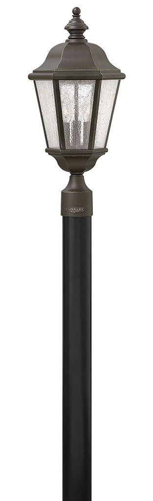 Edgewater LED Post Top or Pier Mount Lantern in Oil Rubbed Bronze