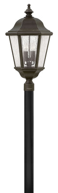 Edgewater LED Post Top or Pier Mount Lantern in Oil Rubbed Bronze