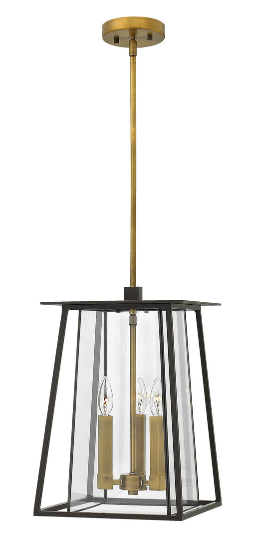 Walker LED Hanging Lantern in Buckeye Bronze
