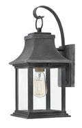 Adair LED Wall Mount in Aged Zinc