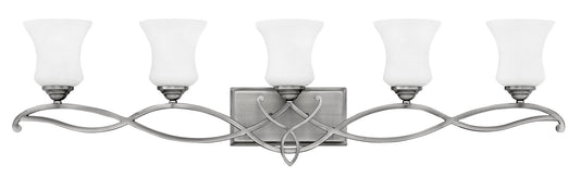 Brooke LED Vanity in Antique Nickel