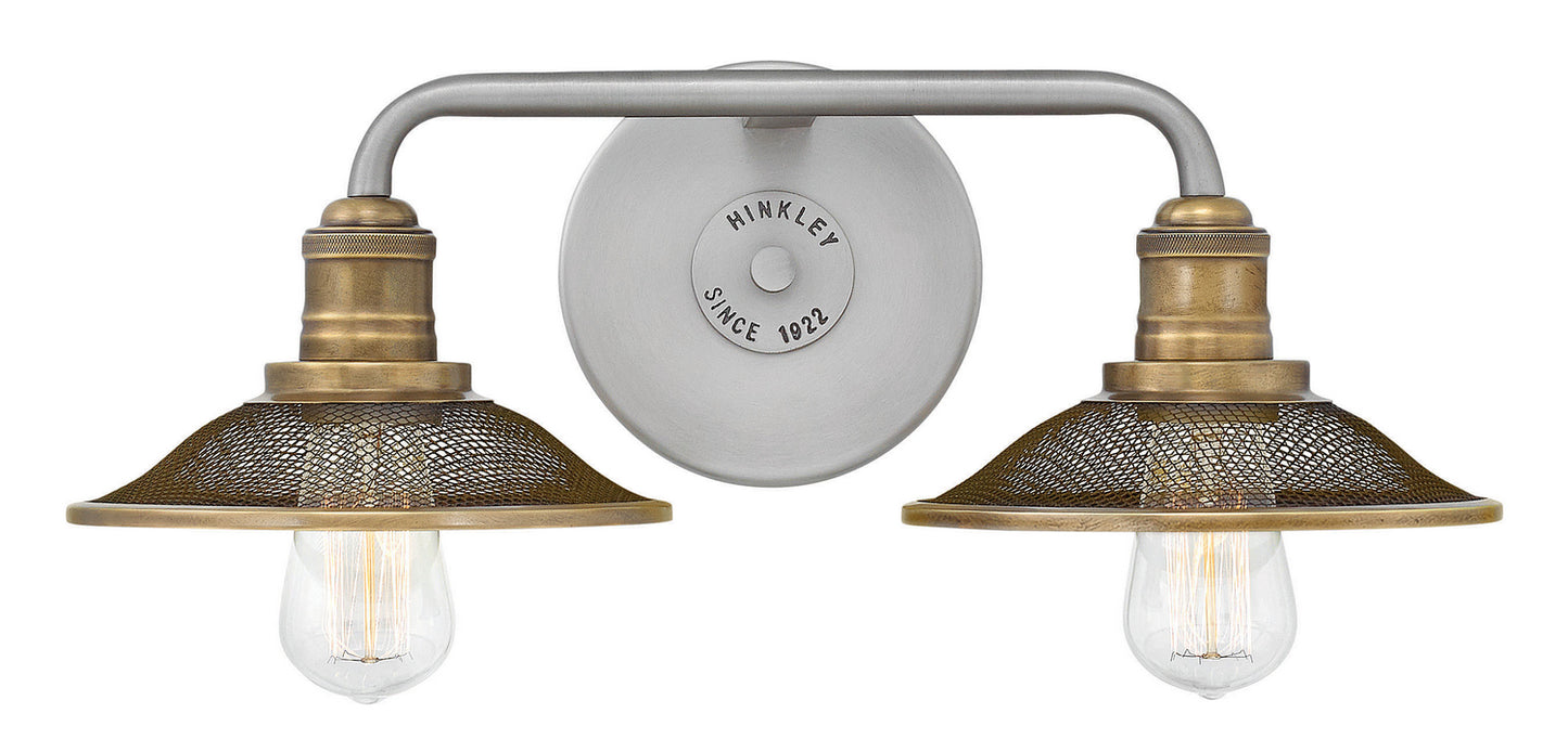 Rigby LED Vanity in Antique Nickel