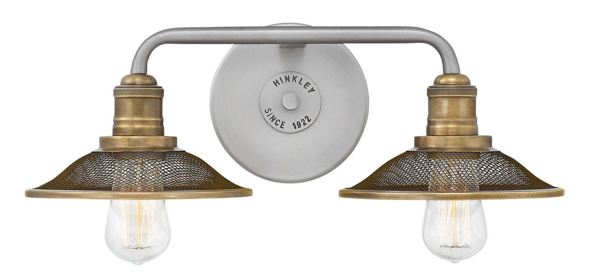 Rigby LED Vanity in Antique Nickel