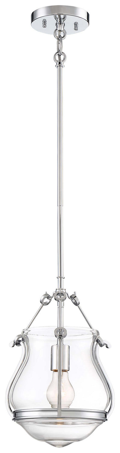 Atrio One Light Pendant in Chrome