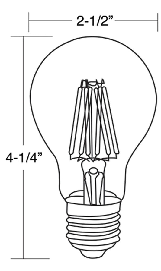 (4-Pack) Light Bulb in Clear