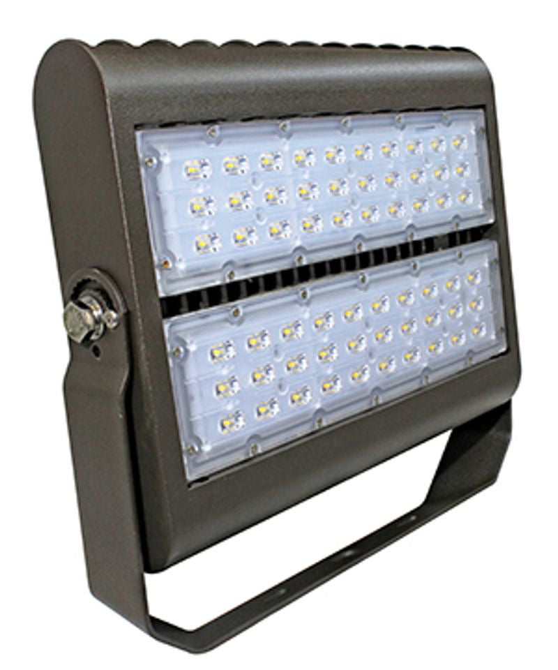 LED Flood Light in Dark Bronze