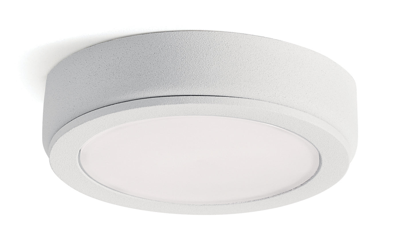 4D Series 12V Led Disc LED Disc in Textured White