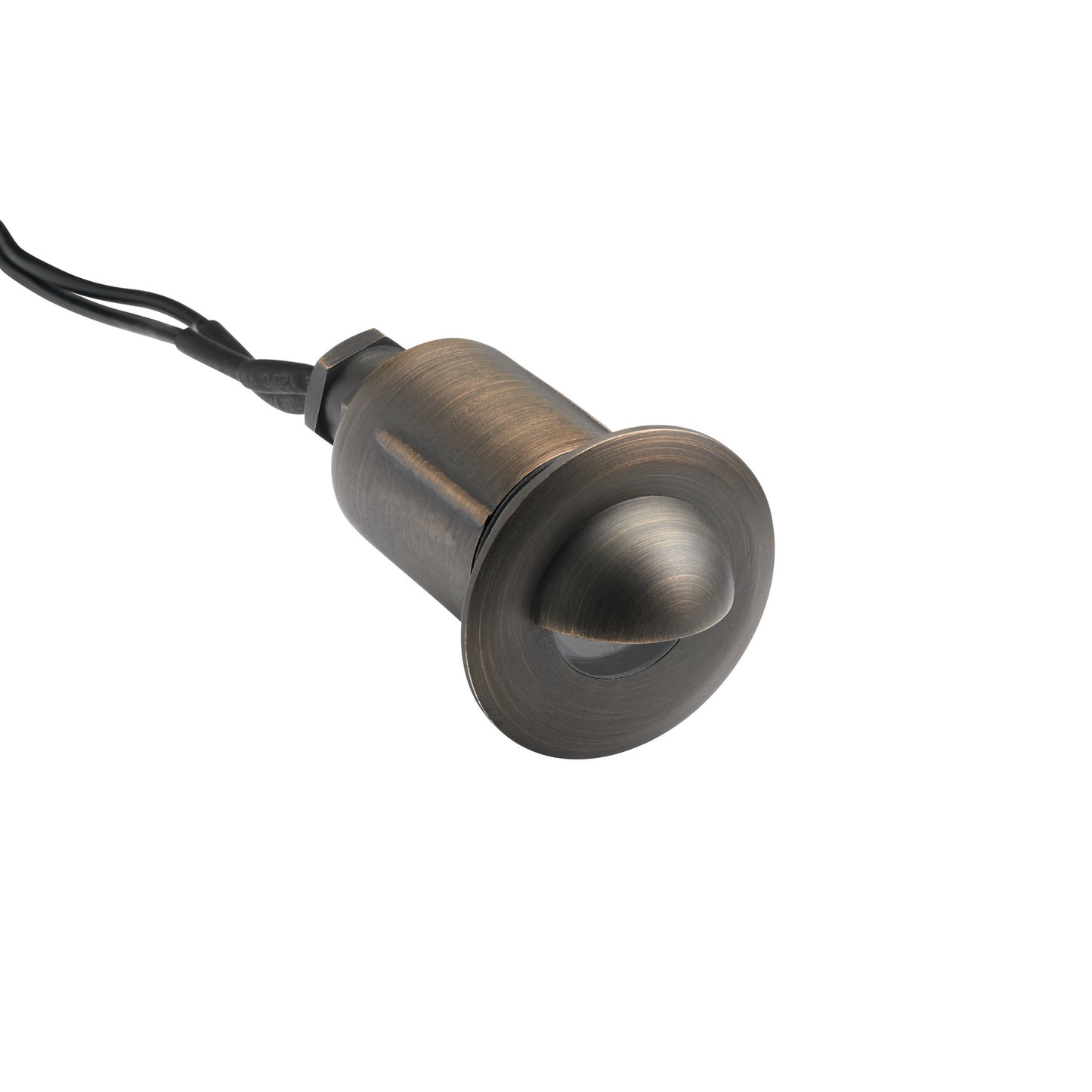 One Light Recessed in Centennial Brass