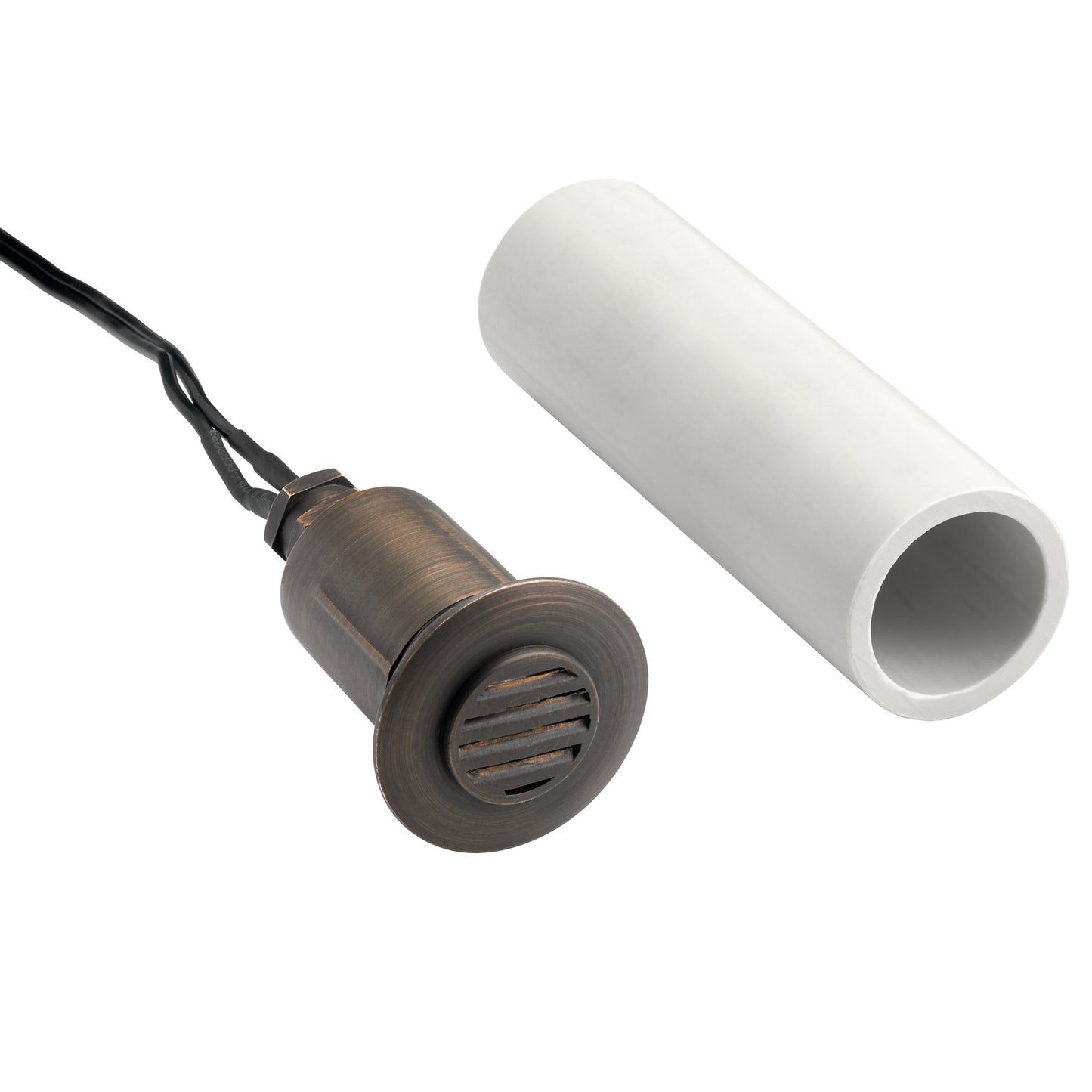 One Light Recessed in Centennial Brass