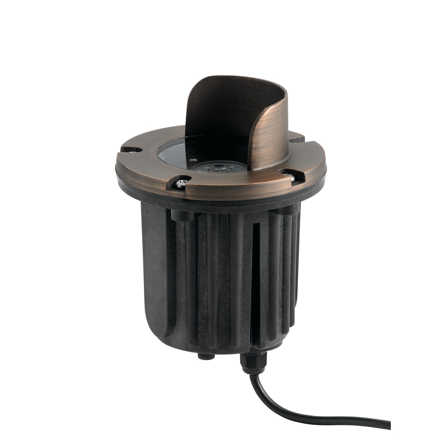 One Light Inground in Centennial Brass