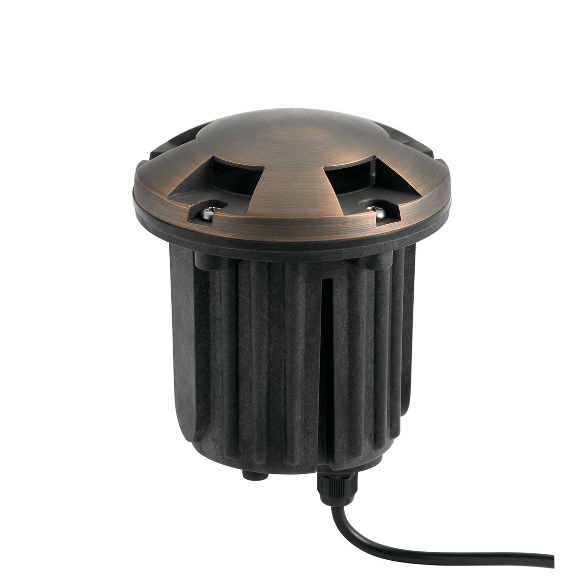 One Light Inground in Centennial Brass