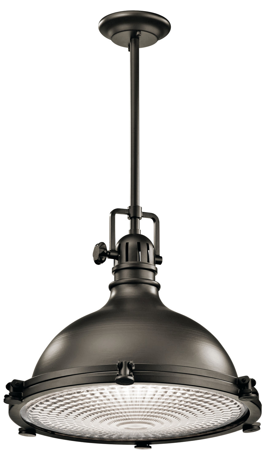 Hatteras Bay One Light Pendant in Olde Bronze