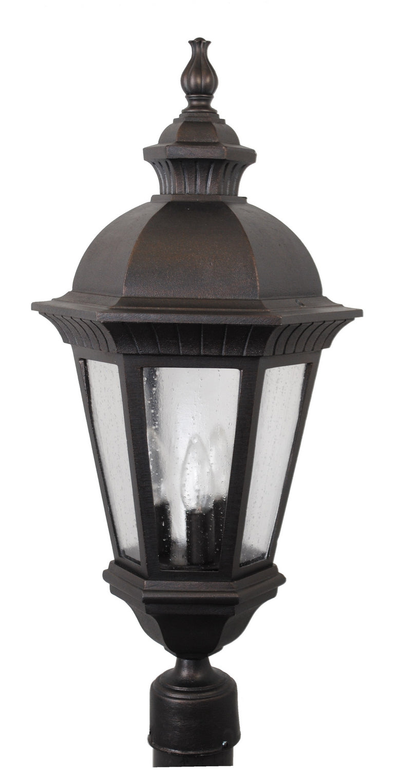 Melissa Lighting - K150 - Three Light Post Mount - Kiss