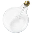 (4-Pack) Satco S3011 40W Incandescent G40 Globe Bulb, E26 Base, 2700K, 300 Lumens, Clear