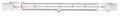 (4-Pack) Satco S3142 150W Halogen T3 Tubular Bulb, R7s Base, 2900K, 2400 Lumens, Clear
