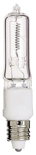 (4-Pack) Satco S3162 50W Halogen T4 Tubular Bulb, E11 Base, 2900K, 750 Lumens, Clear