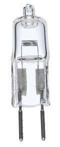 (4-Pack) Satco S3171 10W Halogen T3 Tubular Bulb, G4 Base, 2900K, 120 Lumens, Clear