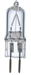 (4-Pack) Satco S3197 25W Halogen T4 Tubular Bulb, GY6.35 Base, 2900K, 210 Lumens, Clear