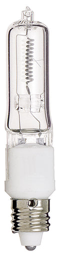 (4-Pack) Satco S3198 50W Halogen T4 Tubular Bulb, E11 Base, 2900K, 750 Lumens, Clear