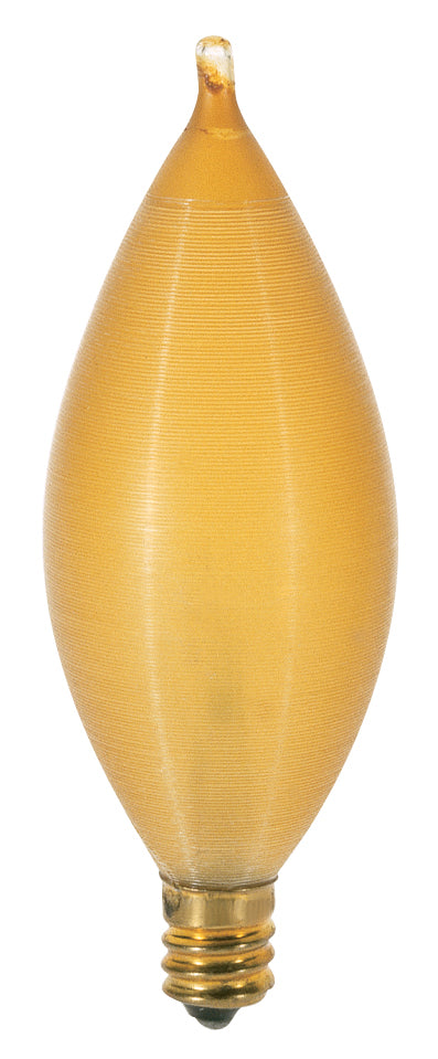 (4-Pack) Light Bulb in Spun Amber