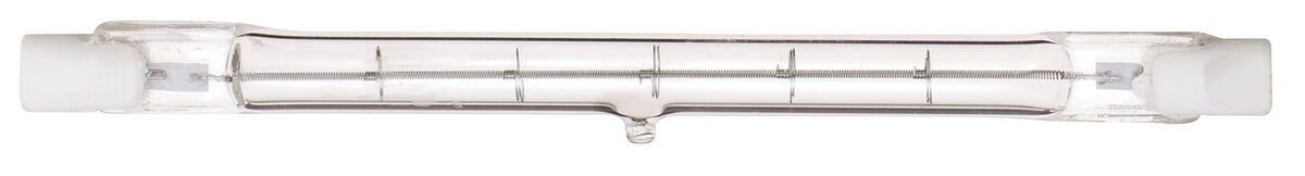 (4-Pack) Satco S3410 300W Halogen T3 Tubular Bulb, R7s Base, 2900K, 5300 Lumens, Clear