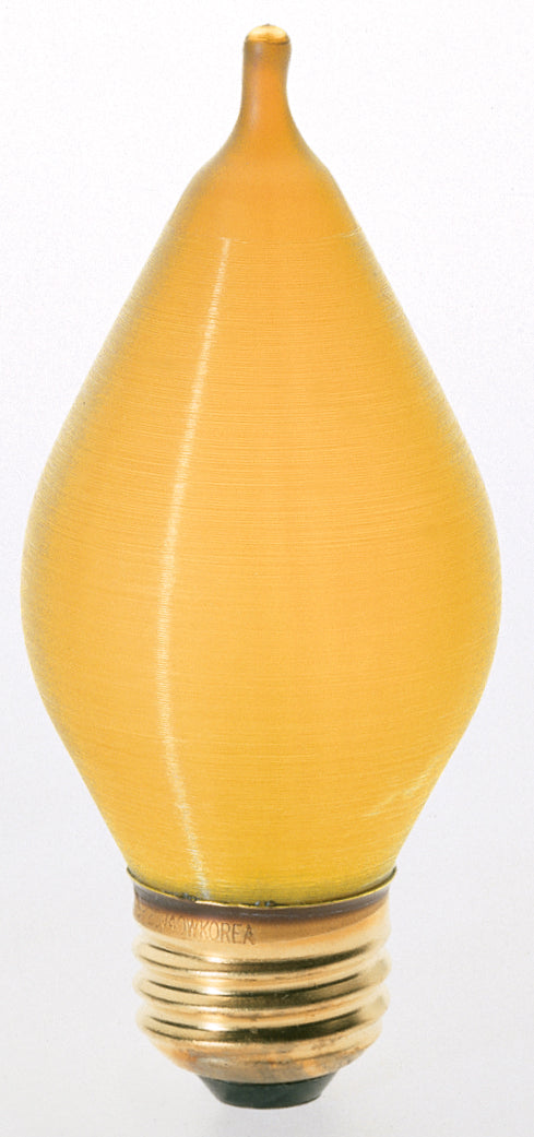 (4-Pack) Light Bulb in Spun Amber