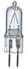 (4-Pack) Satco S3418 35W Halogen T4 Tubular Bulb, GY6.35 Base, 2900K, 380 Lumens, Clear