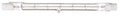(4-Pack) Satco S3494 150W Halogen T3 Tubular Bulb, R7s Base, 2900K, 2400 Lumens, Clear